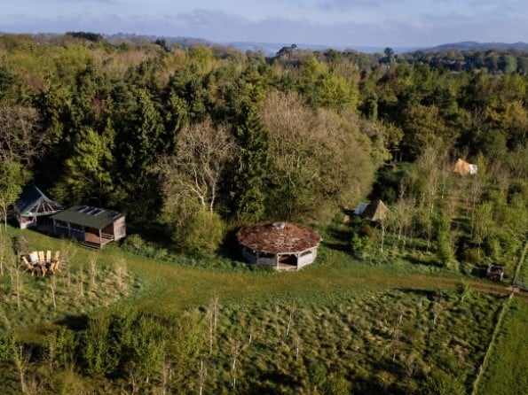 Glamping idyll